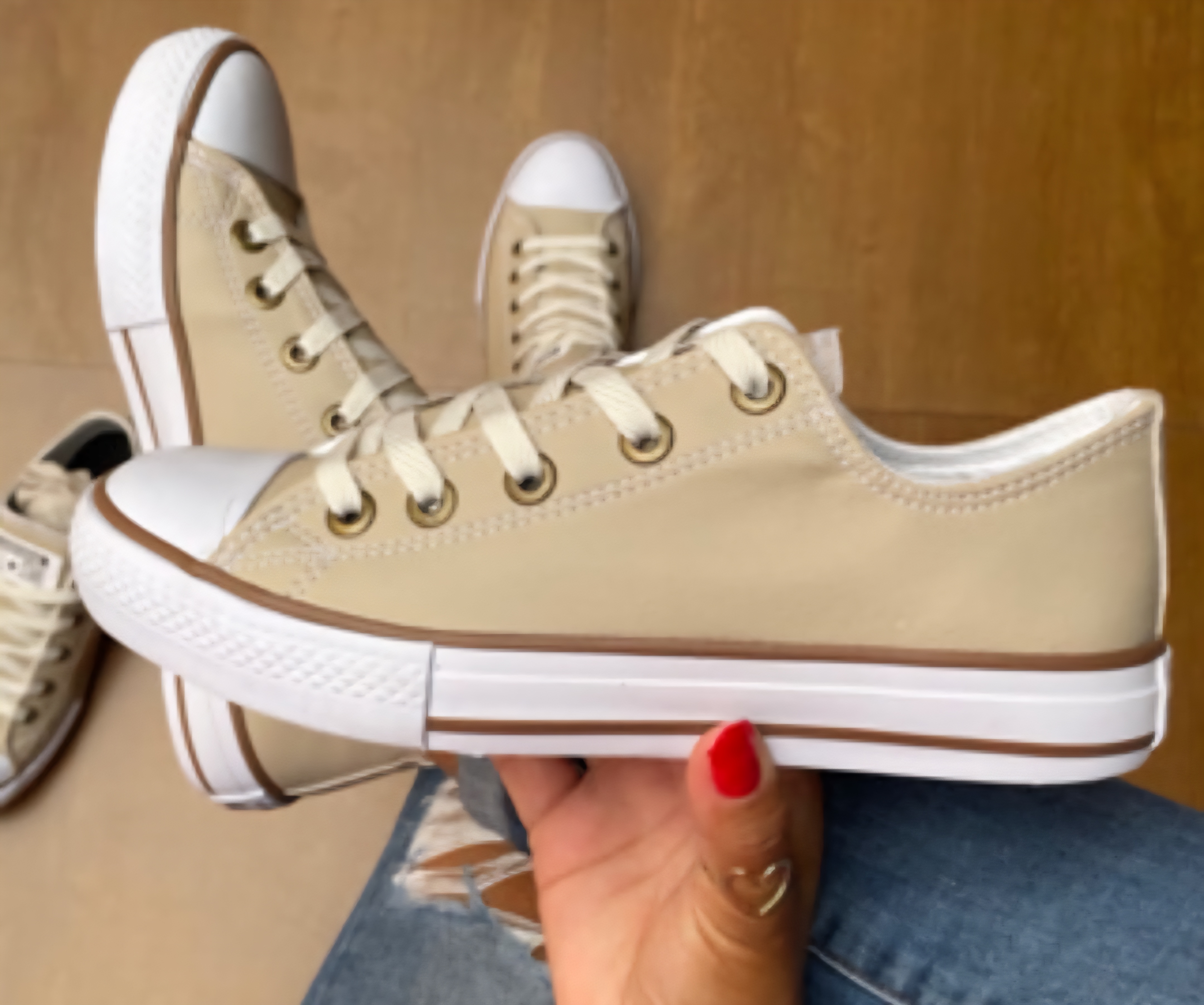 Tênis All Star - Bege