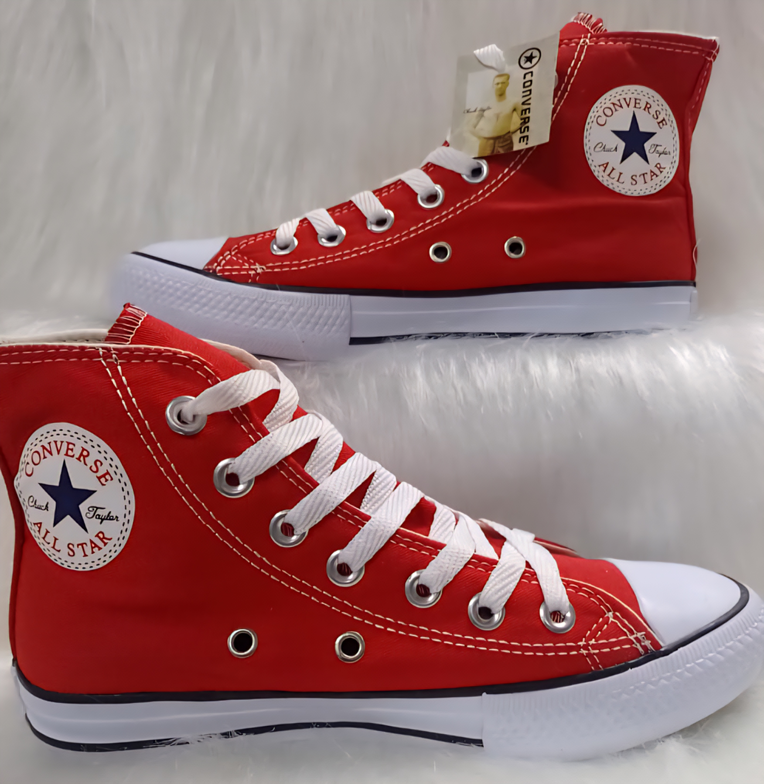 Tênis Cano Longo All Star - Vermelho