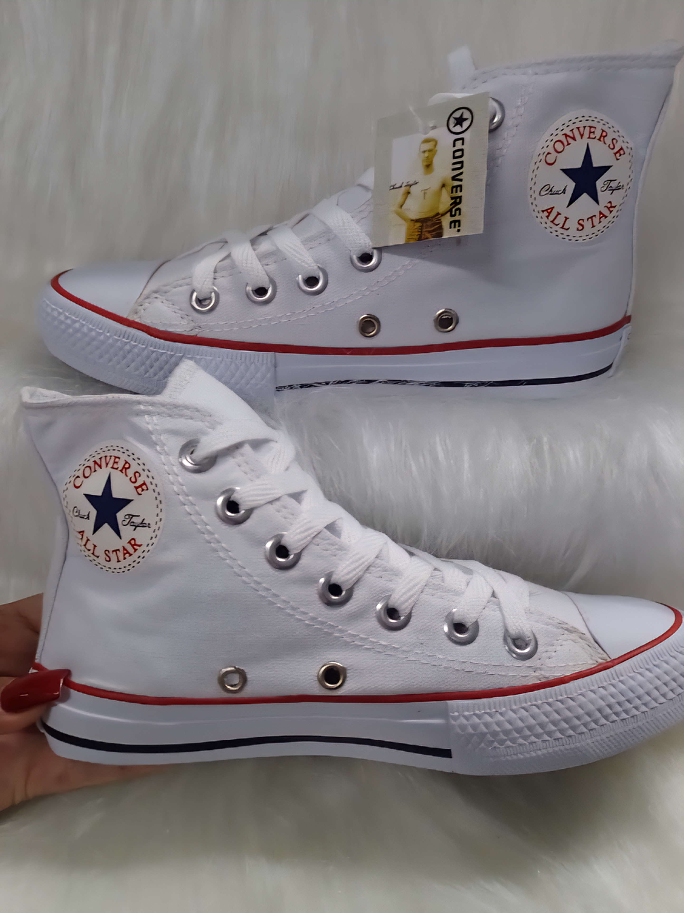 Tênis Cano Longo All Star - Branco