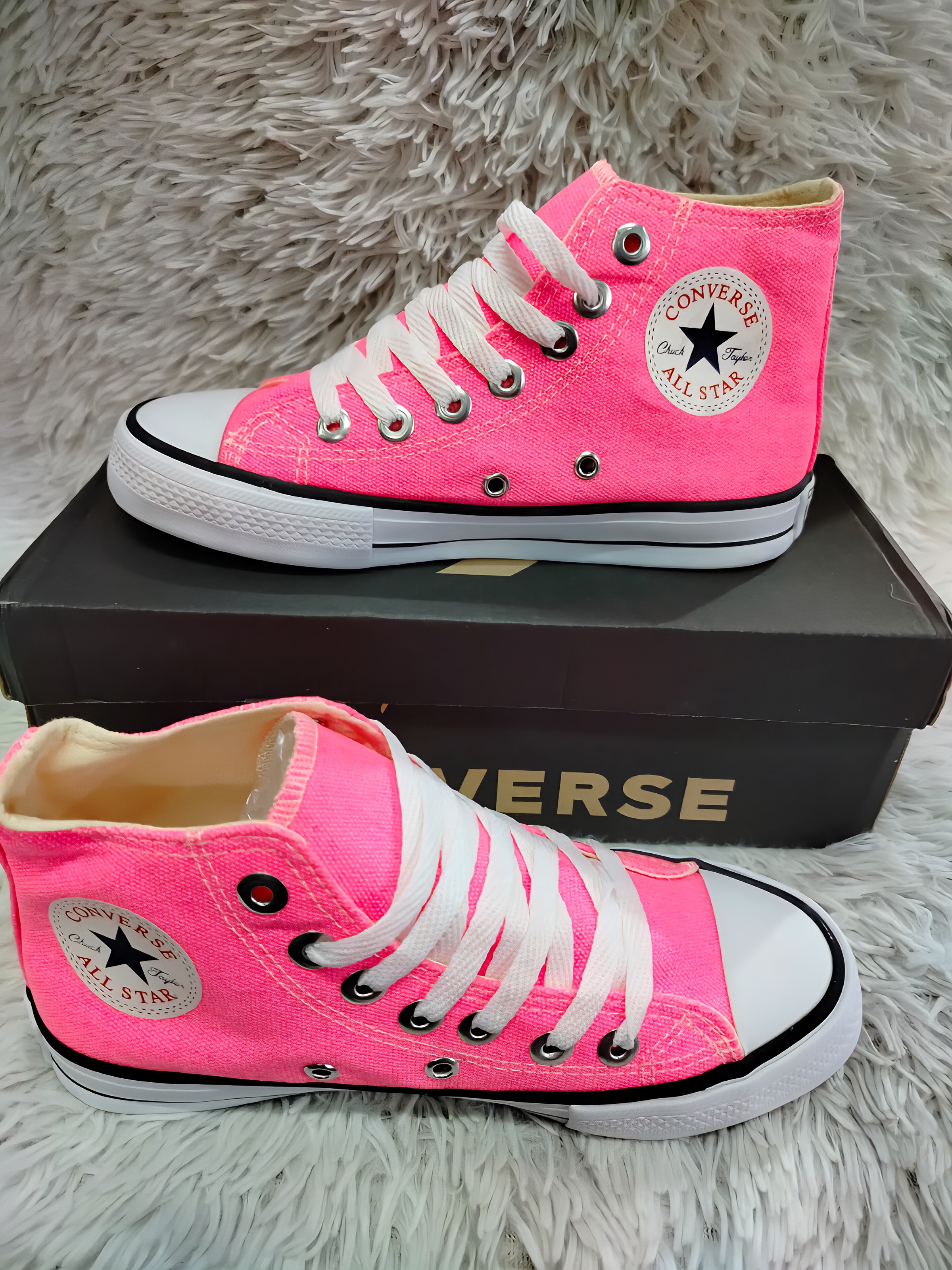 Tênis Cano Longo All Star - Pink