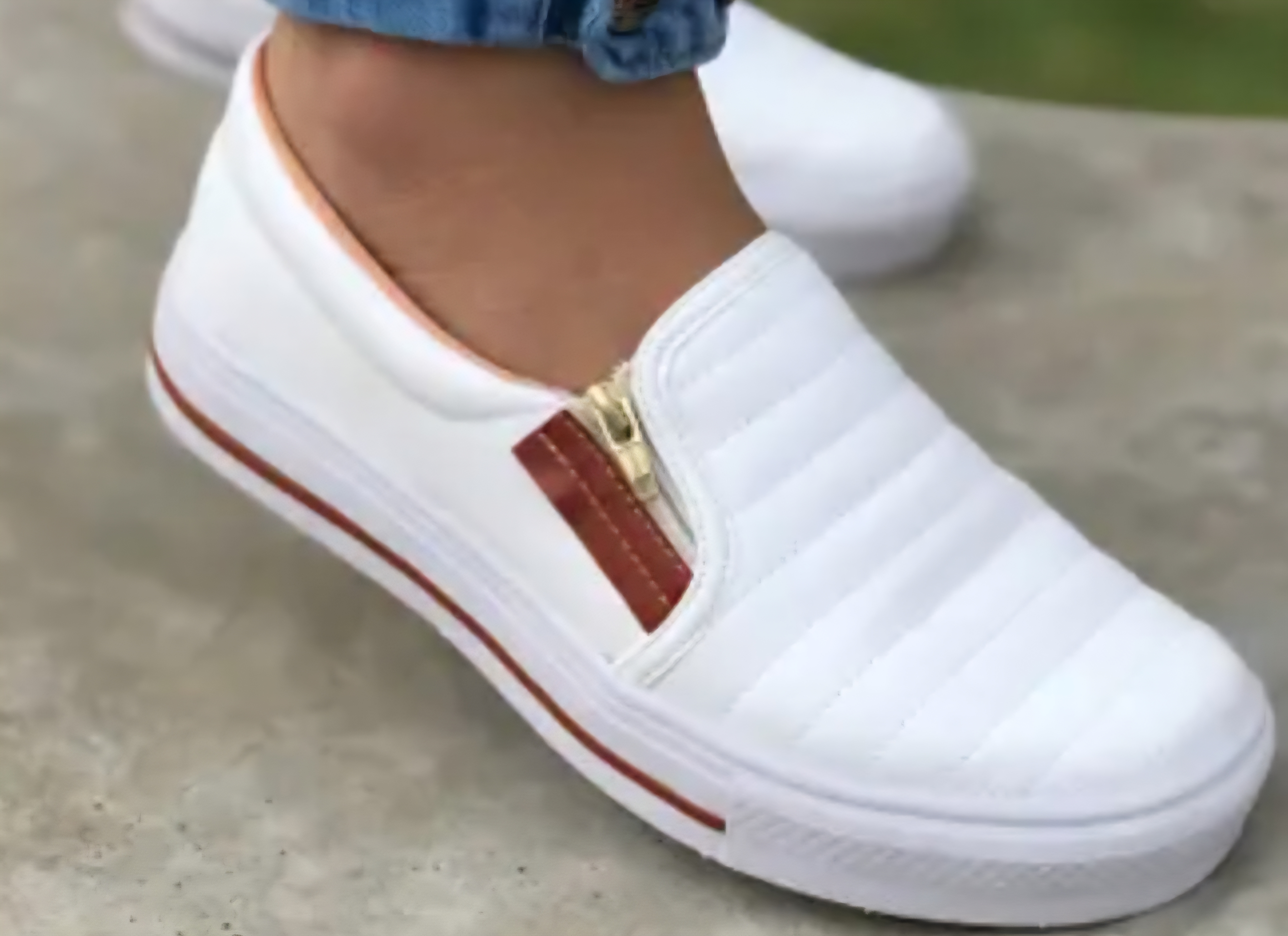 Sapatilha Mocassim – Branco